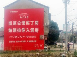 宁波墙体广告在乡镇、农村市场的媒体优势