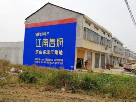 宁波农村墙体广告在不同形式上面展现的不同特色
