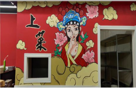 宁波墙体彩绘的发展和应用