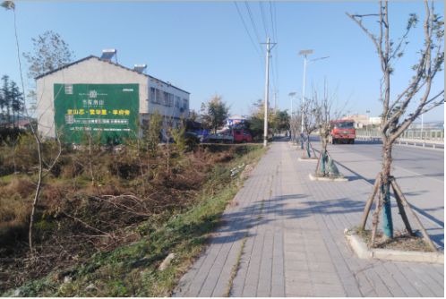 宁波书山南院墙体广告