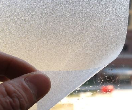 宁波玻璃门外面粘广告用什么材料好？